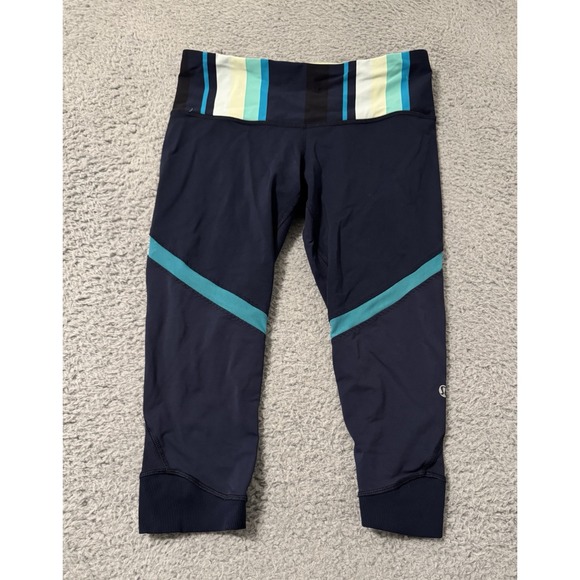 Lemon Pants - Lululemon Core Kicker‎ Crop Leggings 4 Workout Yoga Gym